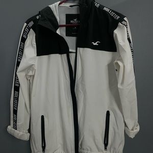 Hollister wind breaker.
